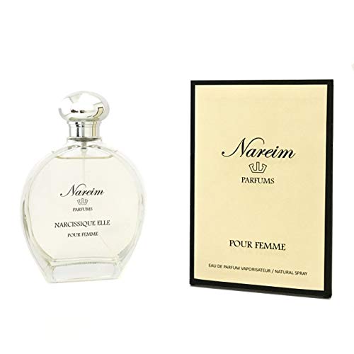 NARCISSIQUE ELLE EAU DE PARFUM 003 DE NAREIM PARFUMS - PERFUMES DE MUJER -VAPORIZADOR 100ML- PERFUME DE LARGA DURACIÓN ELABORADO CON UN ALTO PORCENTAJE DE ESENCIAS AROMATICAS - BELLEZA MUJER