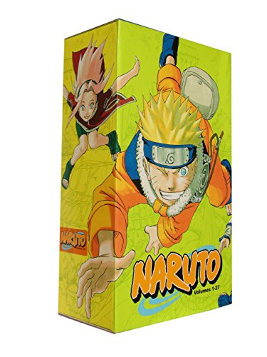 Naruto Box Set 1: Volumes 1-27: Volumes 1-27 with Premium (Naruto Box Sets)