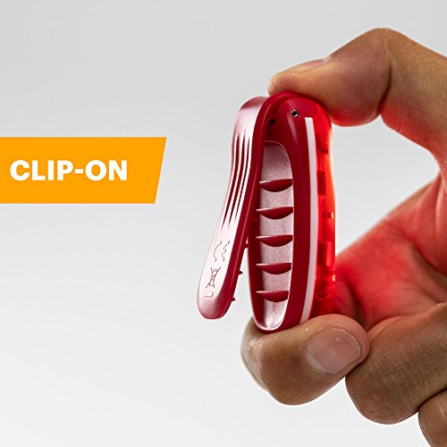 Nathan deportes luz estroboscópica, color rojo