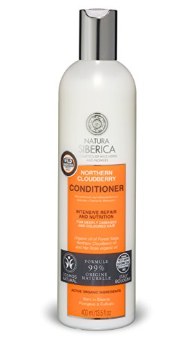 Natura Siberica Bálsamo Capilar de Mora de los Pantanos Nutrición y Reparación Intensas - 400 ml