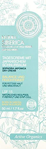 Natura siberica Crema de Día con japonés nischem cuerda algodón, 1er Pack (1 x 50 ml)