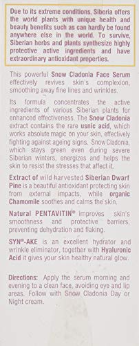 Natura Siberica, Sueros y líquidos diurnos faciales (Intenso Rejuvenedor) - 30 ml.