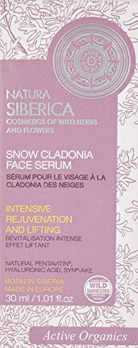 Natura Siberica, Sueros y líquidos diurnos faciales (Intenso Rejuvenedor) - 30 ml.
