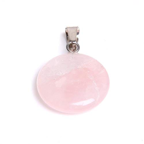 Natural 1pcs redondas de piedra natural colgantes de cuarzo redonda tono colgantes de cristal de joyería de piedras hechas a mano al por mayor colgante de ágata regalo druzy Accesorios femeninos