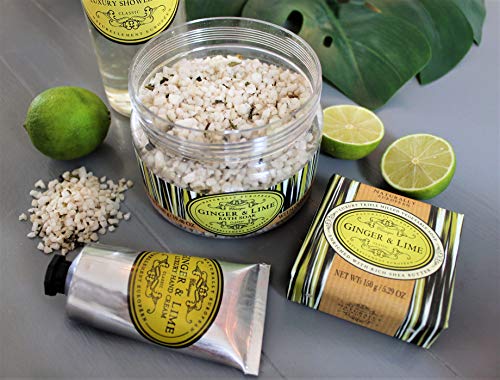 Naturally European Ginger & Lime Luxury Hand Cream Boxed 20% Shea Butter 75ml| Combats Dry Skin For Those Hardworking Hands | Hand Cream, Hand Cream for Very Dry Hands, Shea Butter