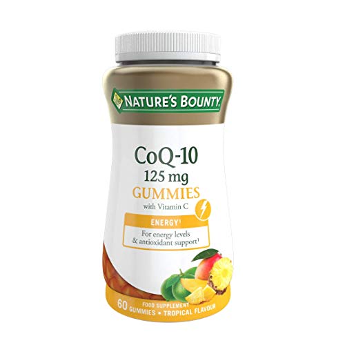 Nature's Bounty Co Q-10 125 mg Gummies: contribuye al normal funcionamiento del sistema inmunitario - 60 unidades