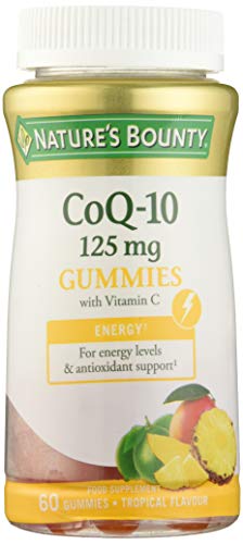 Nature's Bounty Co Q-10 125 mg Gummies: contribuye al normal funcionamiento del sistema inmunitario - 60 unidades