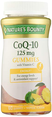 Nature's Bounty Co Q-10 125 mg Gummies: contribuye al normal funcionamiento del sistema inmunitario - 60 unidades