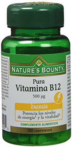 Nature's Bounty Vitamina B12 500 Μg - 100 Comprimidos
