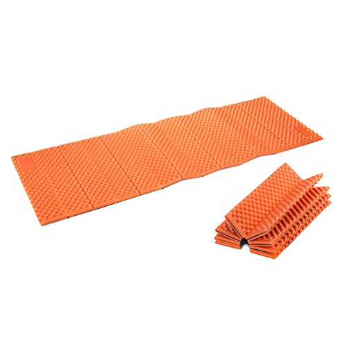 navigatee Outdoor Camping Esterilla Picnic de espuma plegable EI Seguridad playa Matte tienda saco de dormir Pad feuchtigkeitsfest camping Colchón para viajar,, naranja