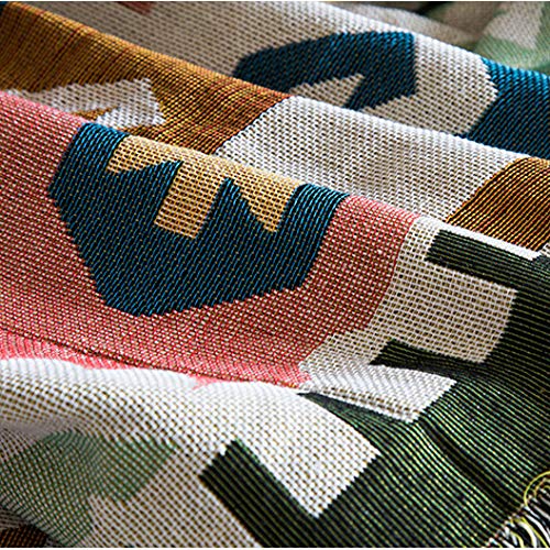 Nayayar Tapiz, Manta rústica Decorativa Manta de sofá de Ocio, Alfombra geométrica Viento étnico 120X150cm