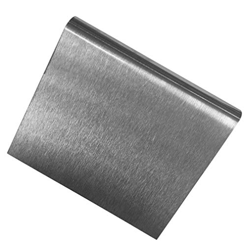 Ndier - Rascador de pizza de acero inoxidable multifunción para masa de harina, pastel, pastelería, herramienta práctica para cocina