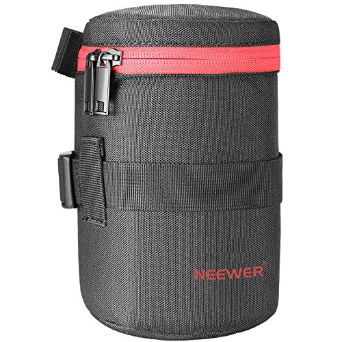 Neewer - Funda para Objetivo cilíndrico de Nailon Resistente para Objetivo 18-300 mm, como Canon 100 mm 70-300lS 75-300 & Nikon 55-300 28-300 105VR 70-300