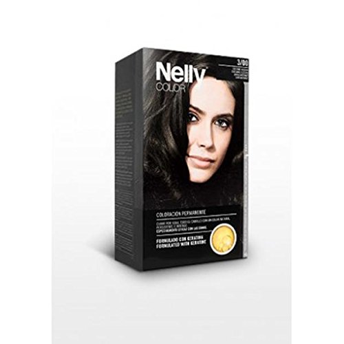 NELLY Tinte N.3 CASTAÑO Oscuro, Negro, Estándar