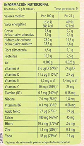 Nestlé Papilla 8 Cereales con Cacao - Alimento Para bebés - Paquete de 6x600 g - Total: 3.6kg