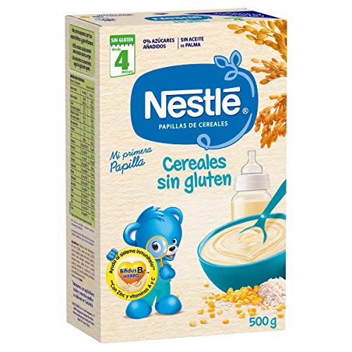 Nestlé Papillas Cereales sin Gluten 500 g