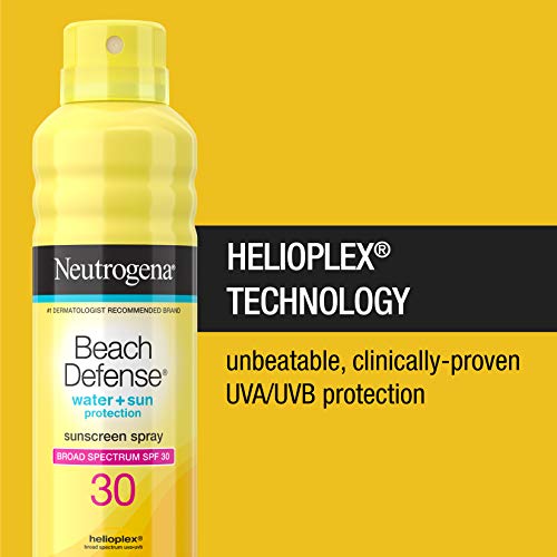 Neutrogena Beach Defense Broad Spectrum Sunscreen Spray, Spf 30, 6.5 Oz by Neutrogena