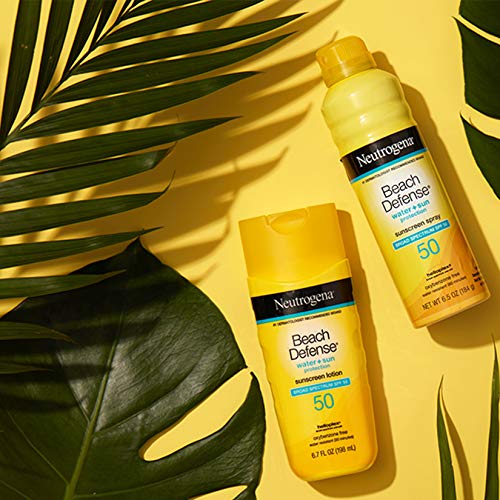 Neutrogena Beach Defense Broad Spectrum Sunscreen Spray, Spf 30, 6.5 Oz by Neutrogena