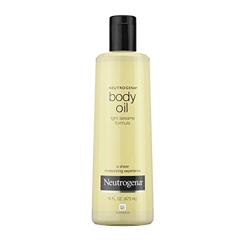 Neutrogena Body Oil Light Sesame Formula, 16 Fluid Ounce (473 ml)