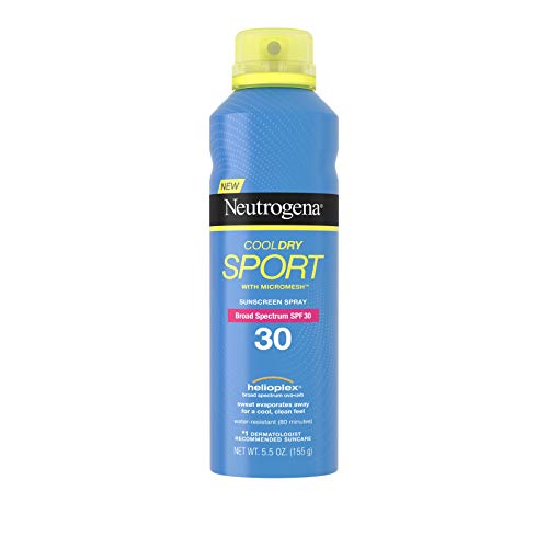 Neutrogena Cooldry Sport Sunstech creen Spray, SPF 30 (155 g) Protección Solar Spray – de Estados Unidos