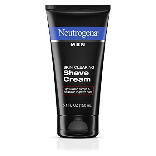 Neutrogena Men Skin Clearing Shave Cream, 5.1 Ounce (Pack of 2)