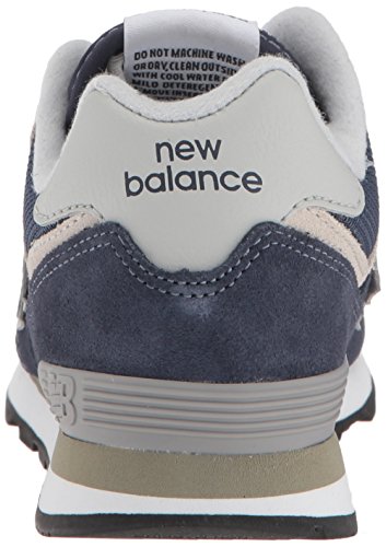 New Balance 574v2 Core Lace, Modelo PC574GV, Zapatillas para Niños, Azul (Navy/Grey GV), 34.5 EU