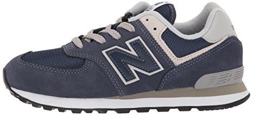 New Balance 574v2 Core Lace, Modelo PC574GV, Zapatillas para Niños, Azul (Navy/Grey GV), 34.5 EU