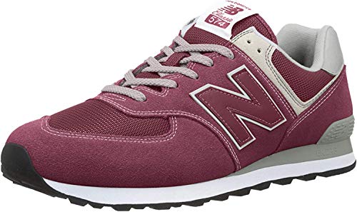 New Balance Hombre 574v2-core Trainers Zapatillas, Rojo (Burgundy), 44 EU