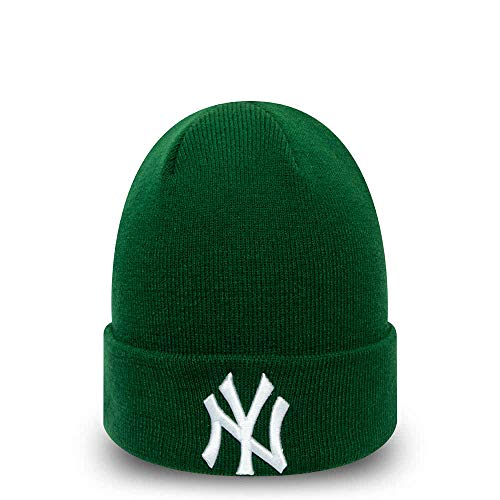New Era Gorro Beanie MLB League Essential York Yankees Verde-Blanco - Talla única