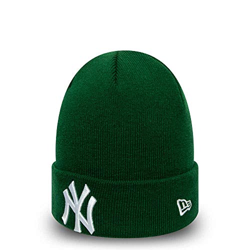 New Era Gorro Beanie MLB League Essential York Yankees Verde-Blanco - Talla única