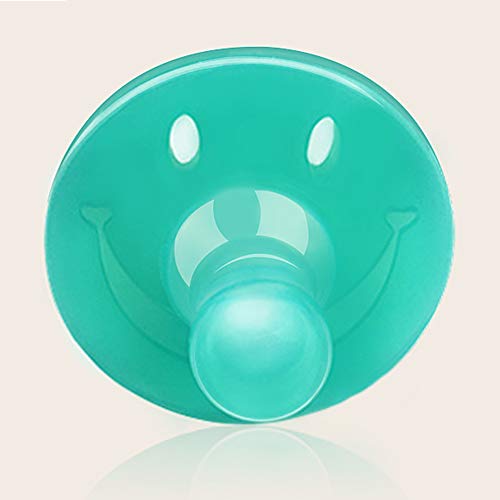 Newin Star Chupete bebé,Chupete con Peluche colgante Juquete de muñeca infantil con Chupete de Silicona sin BPA forma de conejo animado para niños