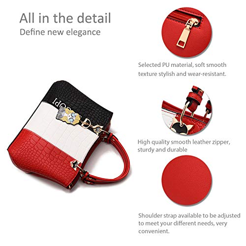 NICOLE & DORIS Bolsos para Mujeres Moda Bolsos Bandolera para Mujer Bolsos de Hombro para Damas Bolsos Tote