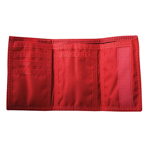 NIKE Basic Billetero, Hombre, Rojo/Blanco, S