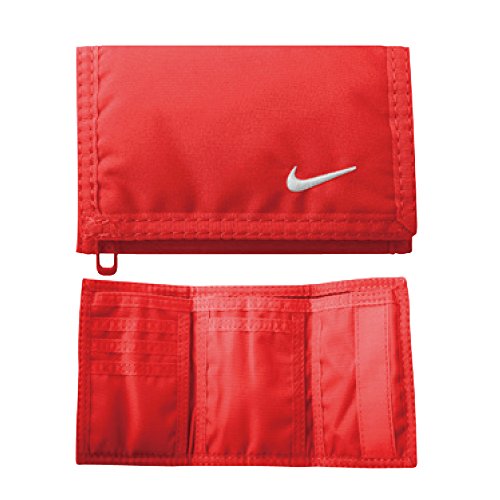 NIKE Basic Billetero, Hombre, Rojo/Blanco, S