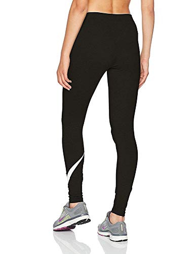 NIKE Club Logo 2 Mallas, Mujer, Multicolor (Black/White), XS