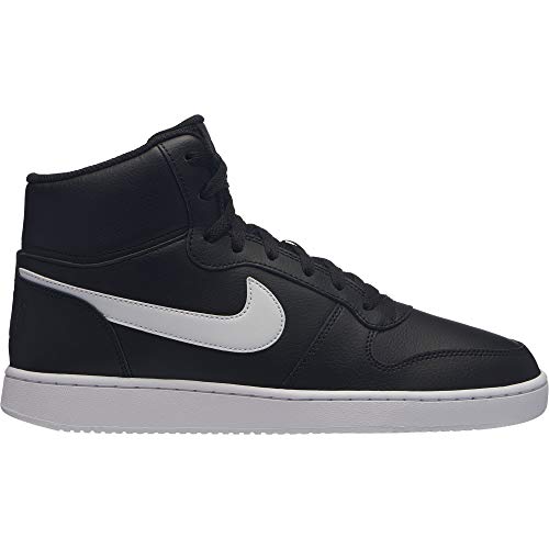 Nike Ebernon Mid, Zapatillas Altas para Hombre, Negro (Black/White 002), 44 EU