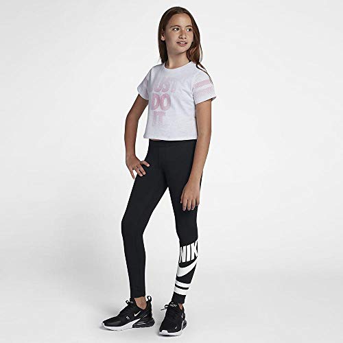 Nike G NSW LGGNG FAVORITE GX3 Mallas, Niñas, Negro (black/White), XL