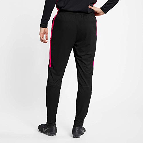 NIKE M NK Dry Acdmy Pant Kpz Sport Trousers, Hombre, Black/Hyper Pink/Hyper Pink, L