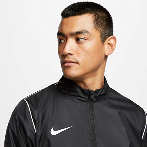 NIKE M Nk Rpl Park20 RN Jkt W Chaqueta de Deporte, Hombre, Black/White/White