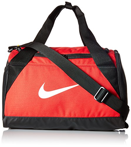 NIKE Nk Brsla XS Duff Bolsa de Deporte, Hombre, Rojo (University Red/Black/White), Talla Única