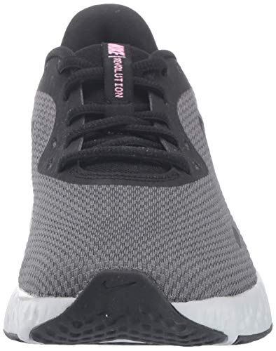 Nike Revolution 5, Mujer, Multicolor (Black/Psychic Pink/Dark Grey 004), 40 EU