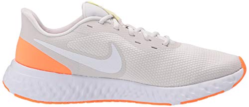 Nike Revolution 5, Zapatilla de Correr para Hombre, Multicolor Platinum Tint White Pink Blast Lemon Venom, 43 EU