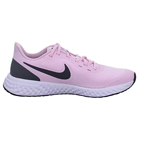Nike Revolution 5, Zapatillas de Atletismo Unisex Niño, Rosa (Pink Foam/Dark Grey 601), 22 EU