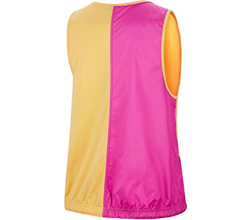 Nike Sportswear Women's Tank Topaz Gold/Fire Pink/Sapphire CJ2270-795 Topaz Gold/Fire Pink/Sapphire L