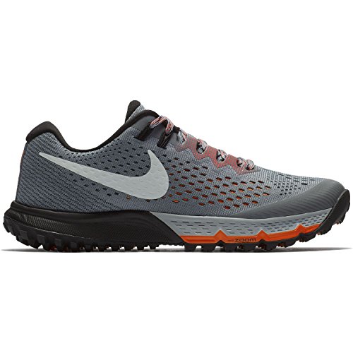 Nike W Air Zoom Terra Kiger 4, Zapatillas de Running para Mujer, Gris (Cool Grey/Black/Deep Jungle/Barely Green 003), 36 EU