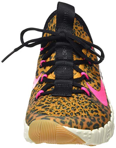 Nike Wmns Free Metcon 3, Zapatos para Correr para Mujer, Black/Pink Blast/Chutney/Sail, 36.5 EU