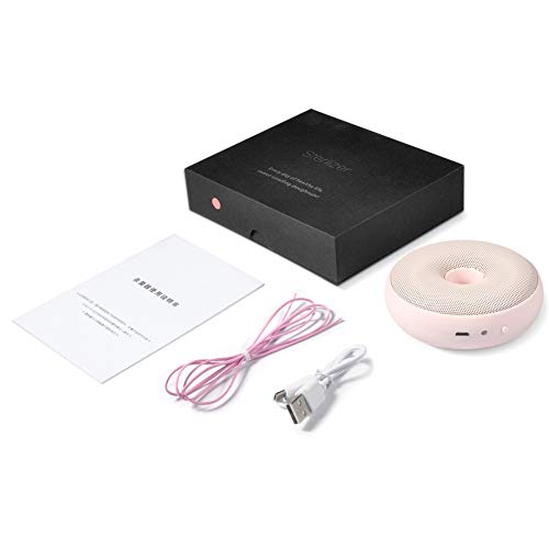 Nikou Purificador de Aire - Filtros de carbón Activo Generador de ozono Redondo Eliminador de olores Dona Carga USB Aroma Desodorante Oxígeno Ambientador para refrigerador Armario de guardarropa