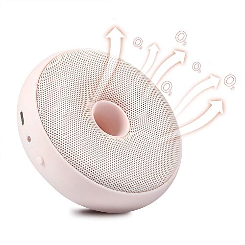 Nikou Purificador de Aire - Filtros de carbón Activo Generador de ozono Redondo Eliminador de olores Dona Carga USB Aroma Desodorante Oxígeno Ambientador para refrigerador Armario de guardarropa