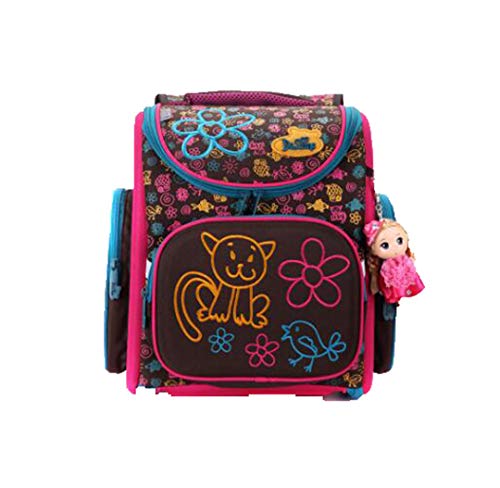 Niños de Dibujos Animados Perros Lindos Oso Niñas Bolsas Escolares Impermeables Ortopédicas Mochilas Escolares Niños Army Green