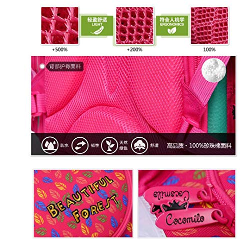 Niños de Dibujos Animados Perros Lindos Oso Niñas Bolsas Escolares Impermeables Ortopédicas Mochilas Escolares Niños Army Green